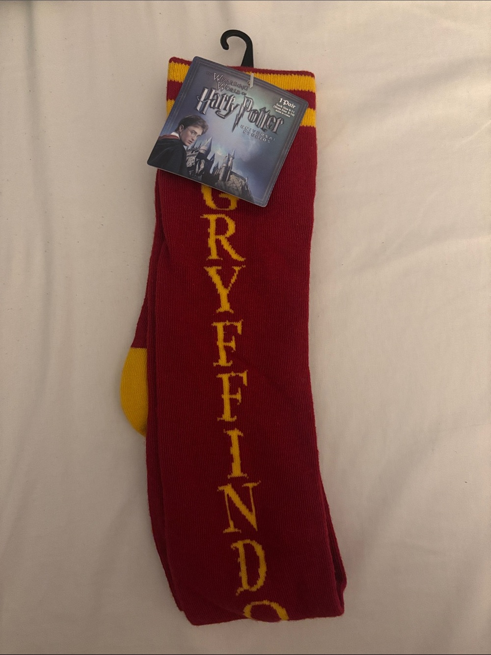 Gryffindor Crew Socks - Red & Gold Harry Potter NWT